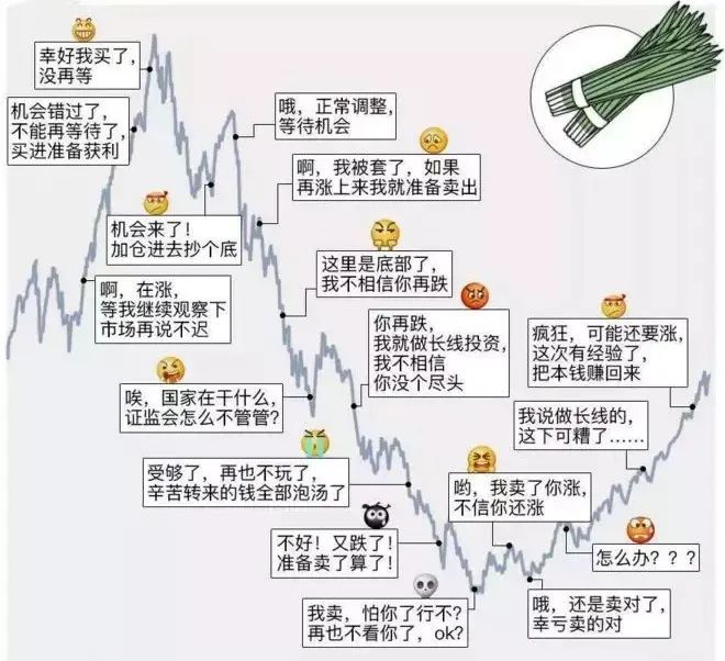 经典散户心态图其实,对于价值投资者而言,机会永远都不缺,缺的是