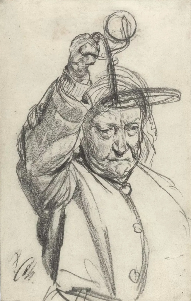 鉴赏|世界著名素描大师——阿尔道夫·门采尔