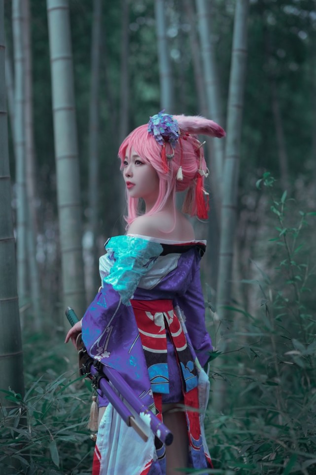 崩坏三 八重樱 信花舞姬 cosplay