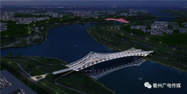 双桥“并驾”，衢州智慧岛将新建两座景观桥～_腾讯新闻