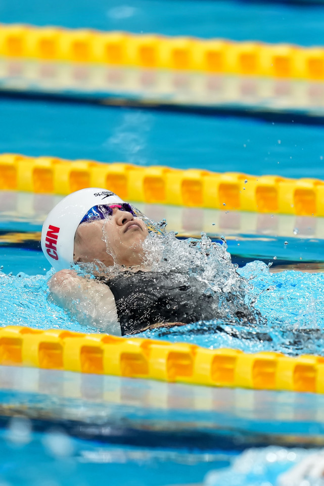 (东京残奥会)游泳—女子50米仰泳s5级:卢冬破世界纪录夺冠