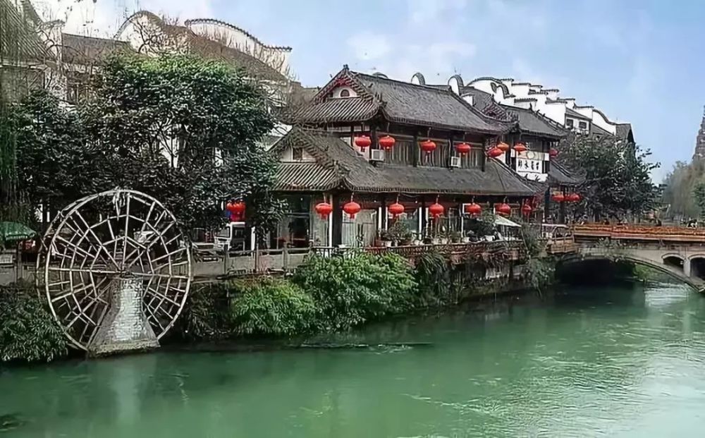 四川有"天府水乡"美誉的一座古镇,展示出川西水乡的独特魅力