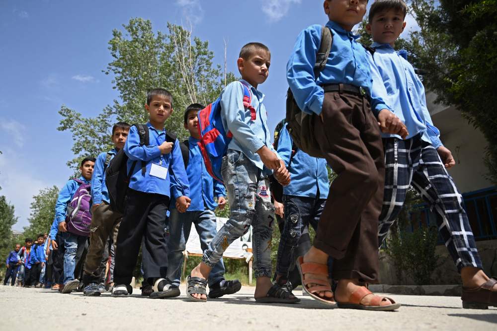 阿富汗儿童照片图片
