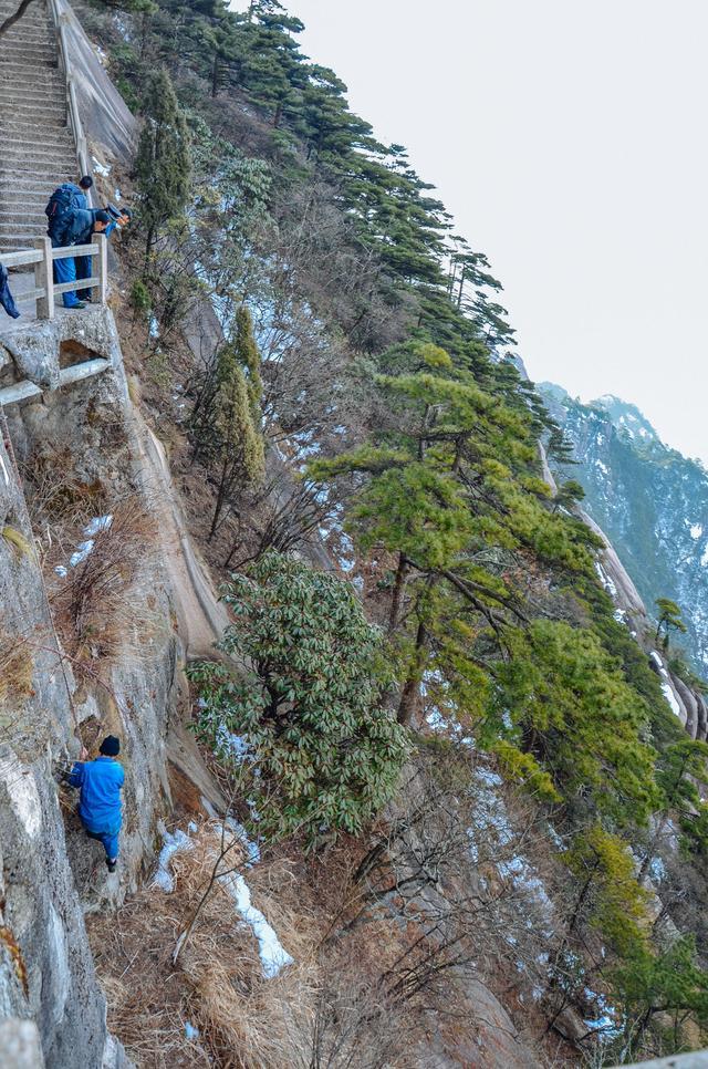 黄山的路究竟有多难爬你看看就知道了