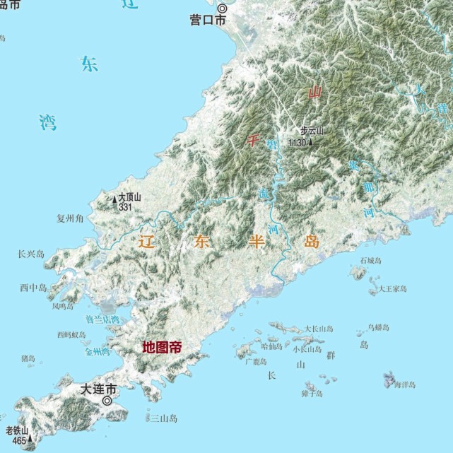 大连,地处辽东半岛最南端,黄渤海交界处,西濒渤海,东临黄海,南与山东