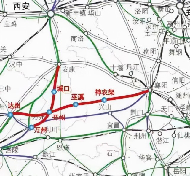 横空出世,襄阳铁路将再添新线路,达开巫襄助力襄阳交通枢纽