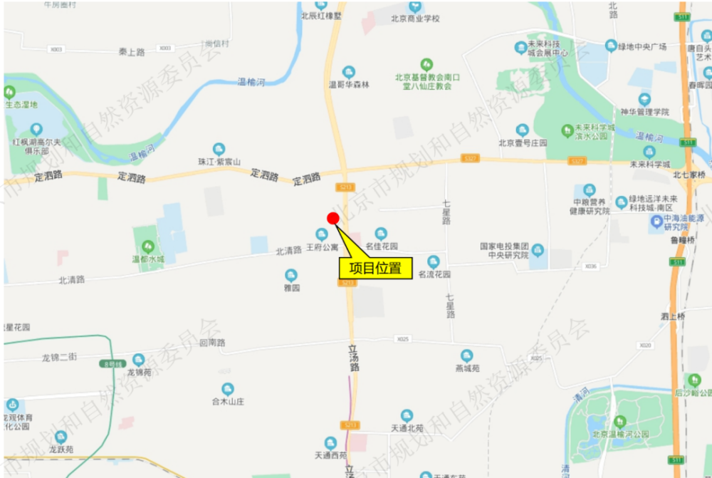 5-6環之內,不臨鐵沙河鎮地塊:5-6環之內,不臨鐵昌平鎮原六亭飯店地塊