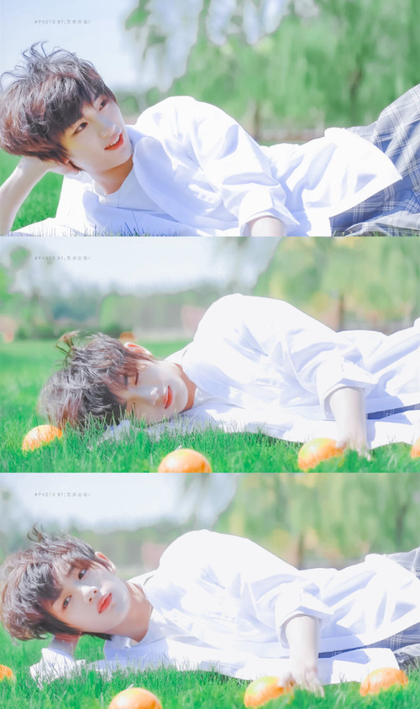 tnt丁程鑫开学了该换壁纸了这不就来了丁哥三宫格壁纸走起