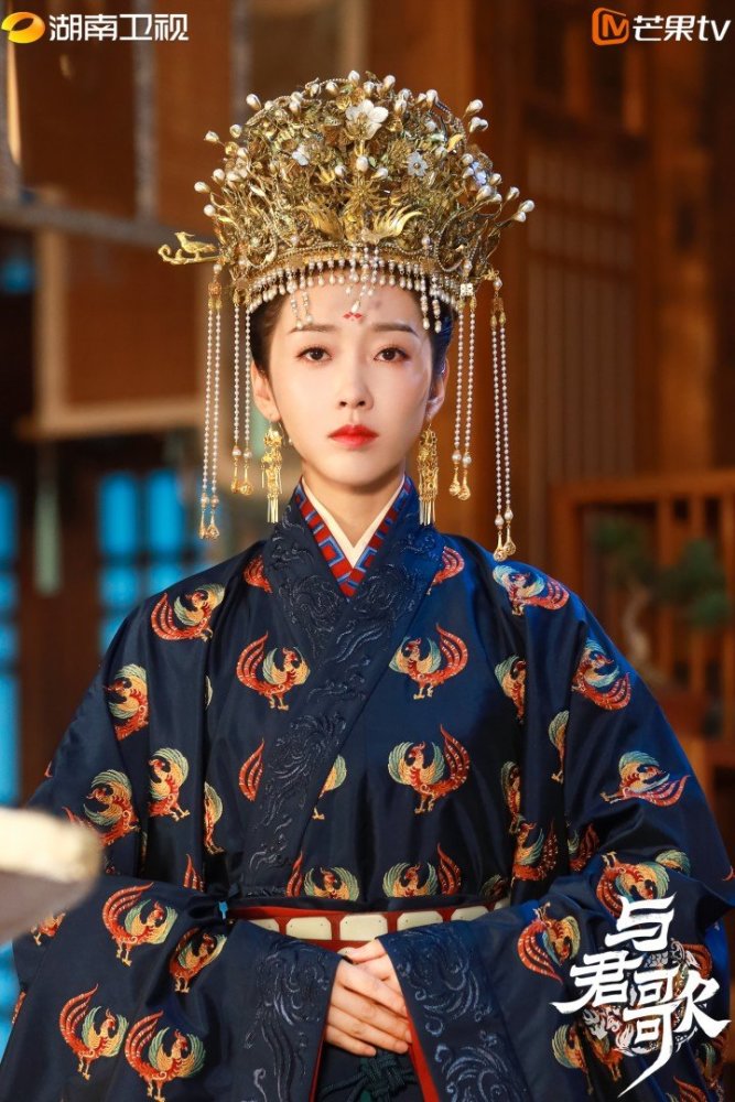 《与君歌》烟织齐焱大婚，宣璐婚服造型曝光，梦回《陈情令》师姐