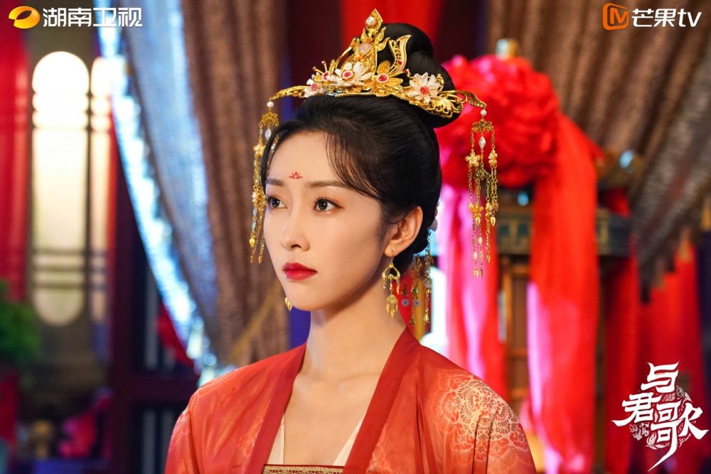 《与君歌》烟织齐焱大婚，宣璐婚服造型曝光，梦回《陈情令》师姐