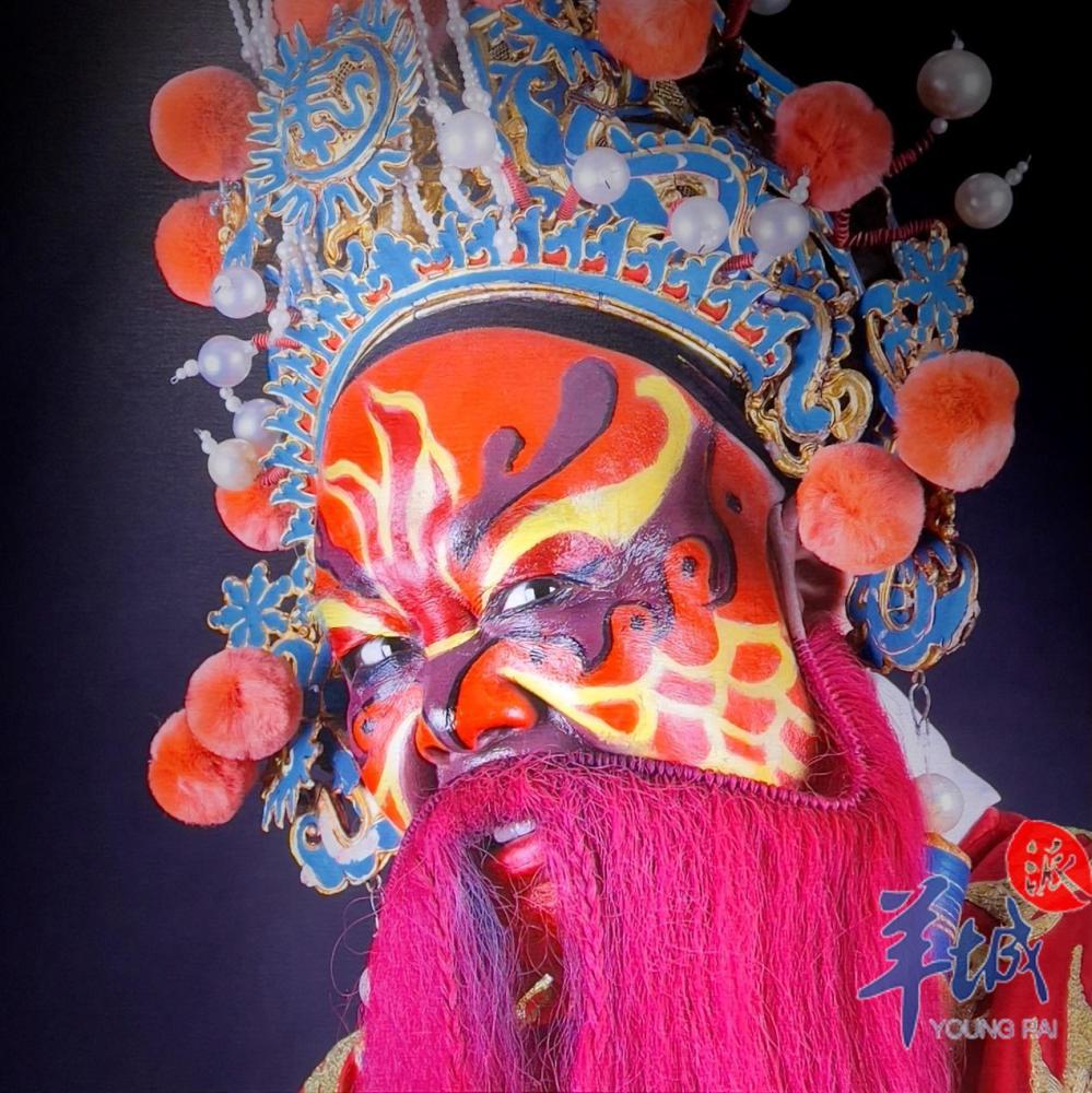 大眼眉三块瓦五色脸来粤剧艺术博物馆看大花脸