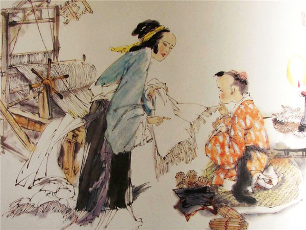 老婆姿势"豪放,孟子却难以忍受,孟母这才发现,儿子大有问题