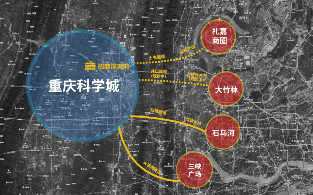 礼嘉大桥土主隧道通车在即重庆西进再跃一层