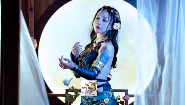 第一颜值coser洛丽塔大哥cos永劫无间迦南lsp狂喜