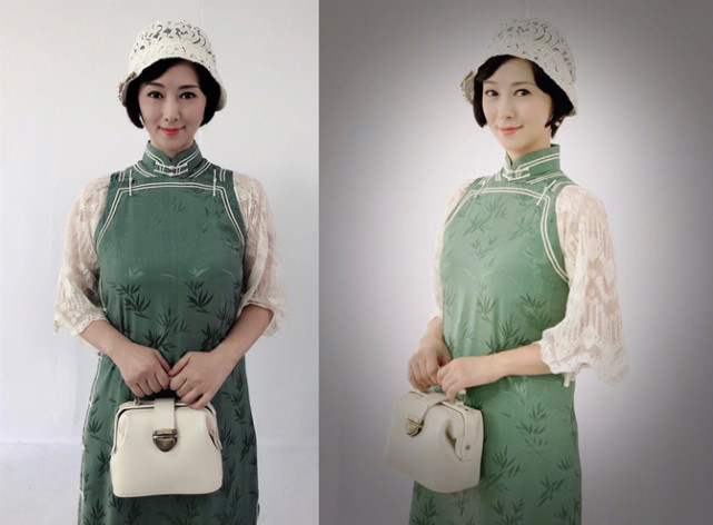 翁虹罕见民国风大变样,穿改良款旗袍剪短发似大宅门的大家闺秀,突破大