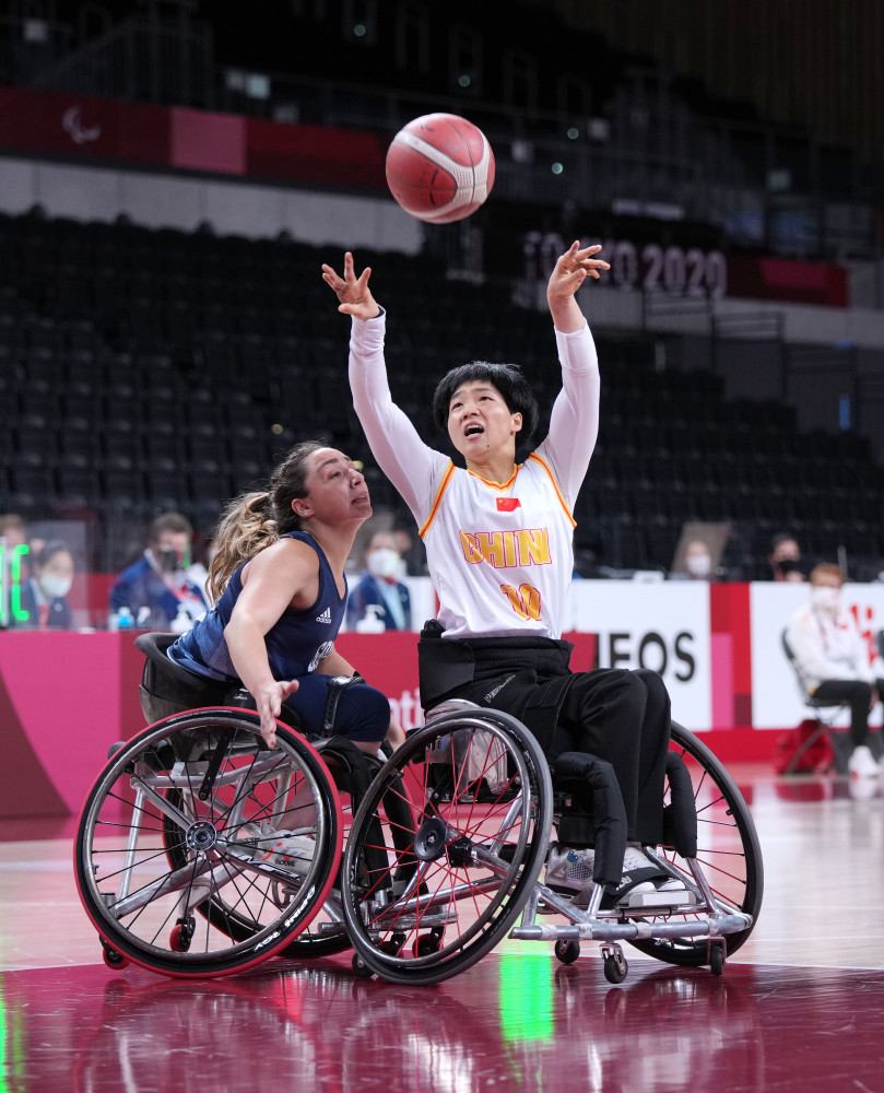 (东京残奥会)轮椅篮球——女子组:中国队晋级半决赛_腾讯新闻