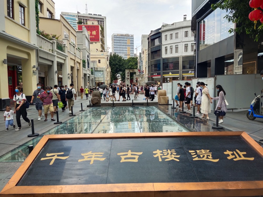 充满历史气息的一条步行街!-广州北京路.