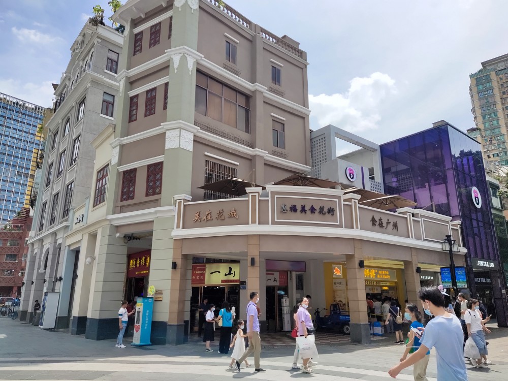 充满历史气息的一条步行街!-广州北京路.