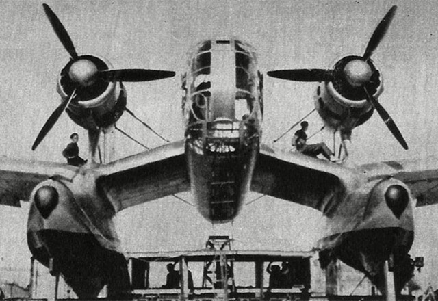 二战法国ln.10大型双引擎水上轰炸机,风格独特的法国设计