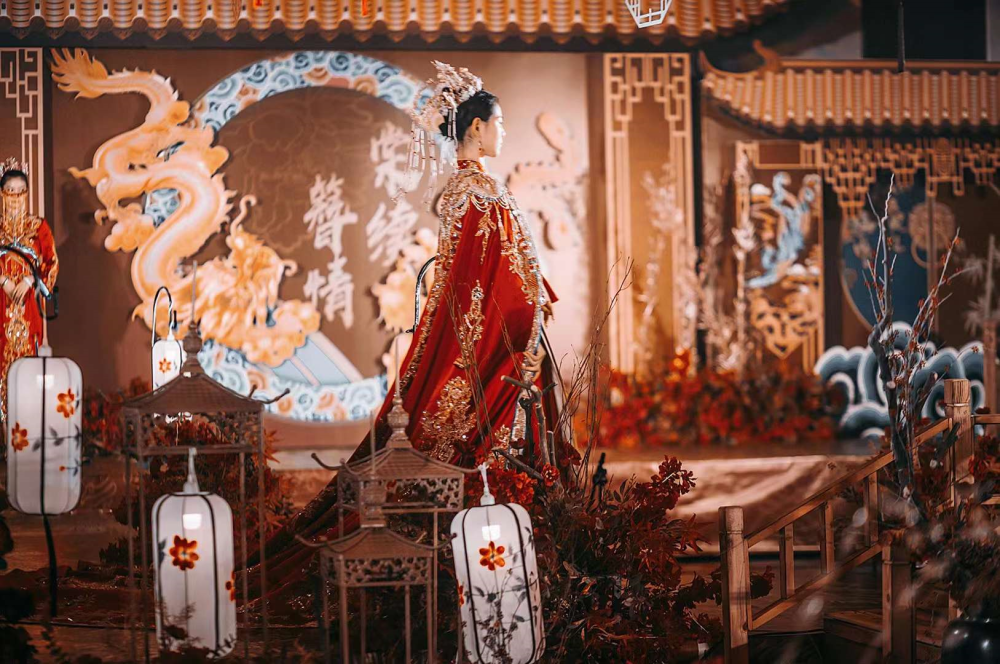 棠续簪情明制婚礼秀大放异彩圆满落幕