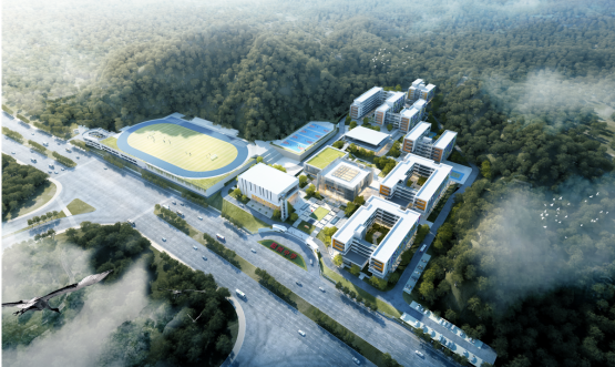 中建三局承建的粤北第一名校韶州中学建设项目投入使用