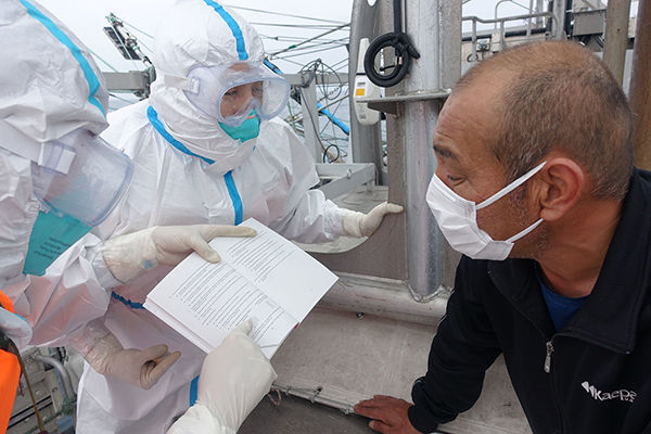 中国海警舰船编队圆满完成2021年北太平洋公海渔业执法巡航任务 全网搜
