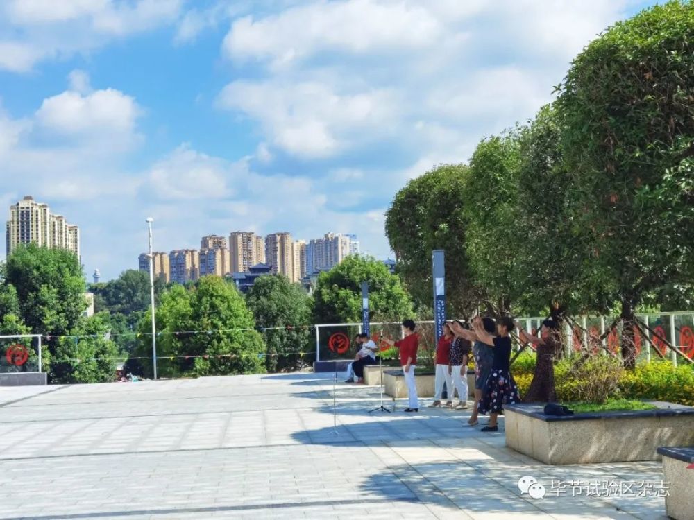 毕节这个广场即将投入使用