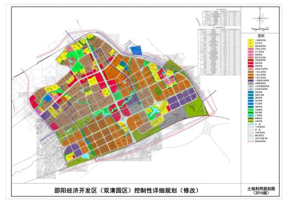 邵阳经济开发区双清园区控制性详细规划2021年修改批前公示