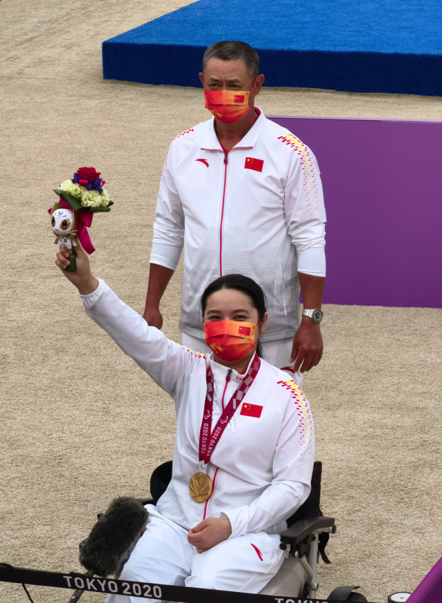 东京残奥会广东首金获得者陈敏仪斩获第二金