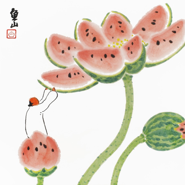 夏天过去了,可它不就是西瓜做的一个梦吗?