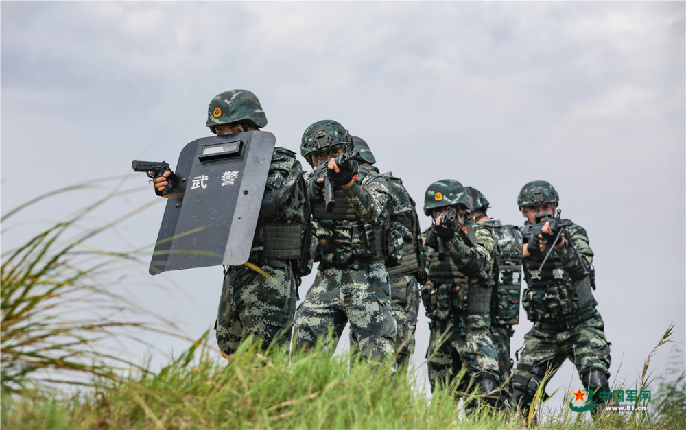 武警广西总队防城港支队捕歼战斗砺精兵
