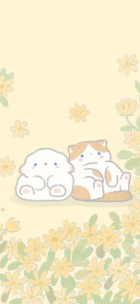 手机壁纸 小羊猫壁纸第三弹 腾讯新闻