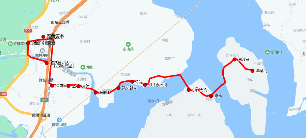 乐清站公交车路线图图片