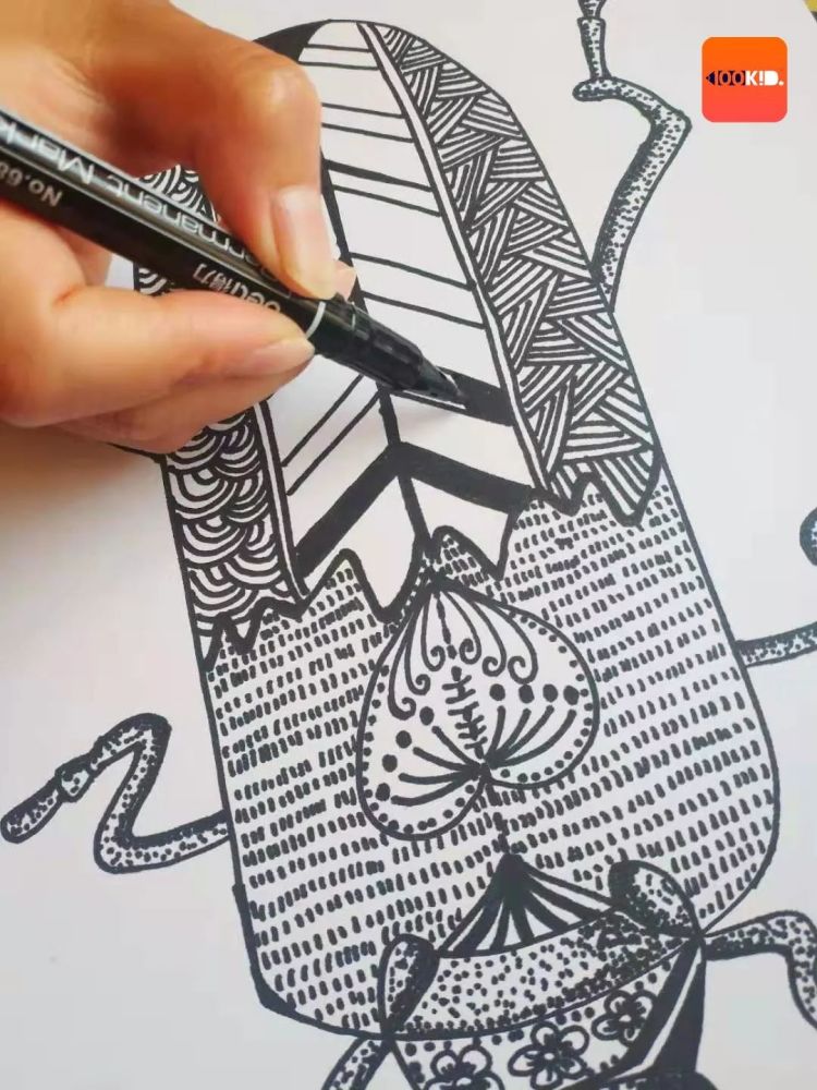儿童画创意 少儿美术线描画教程6例 培养孩子的观察力和创造力 腾讯新闻