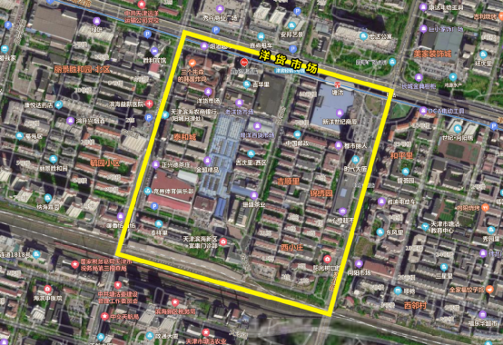 地块|海河|滨海新区|天津|滨城|洋货市场|胡家园|南窑半岛|新城