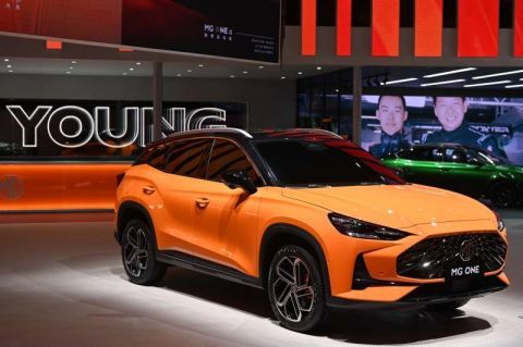 Mg One實車首秀名爵品牌全面 轎跑化 中國熱點