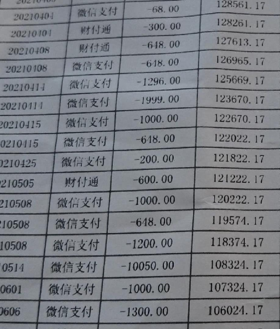 提供银行流水截图 腾讯网