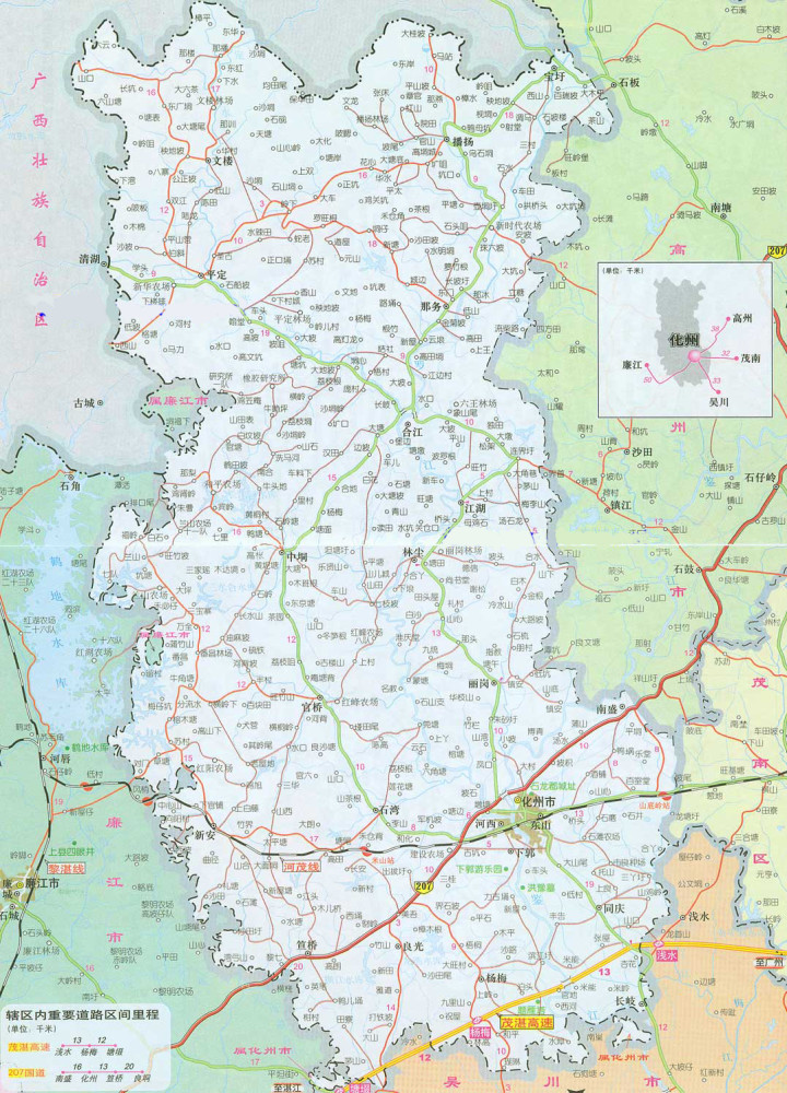 化州市各镇街人口一览仅有一个镇街超十万人最低的为一万多人