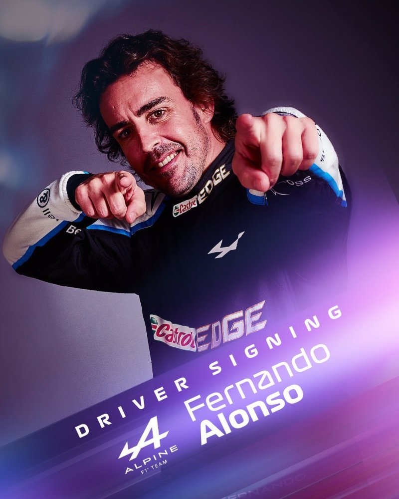 满满的记忆,回归头哥阿隆索f1生涯风雨十八季峥嵘岁月!