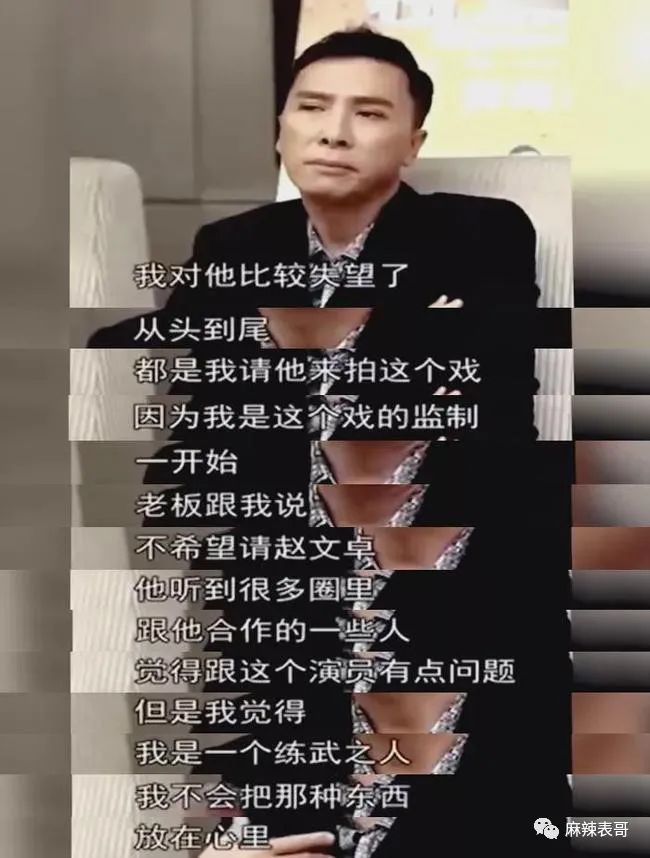 9年前赵文卓和甄子丹的骂战到底怎么回事？