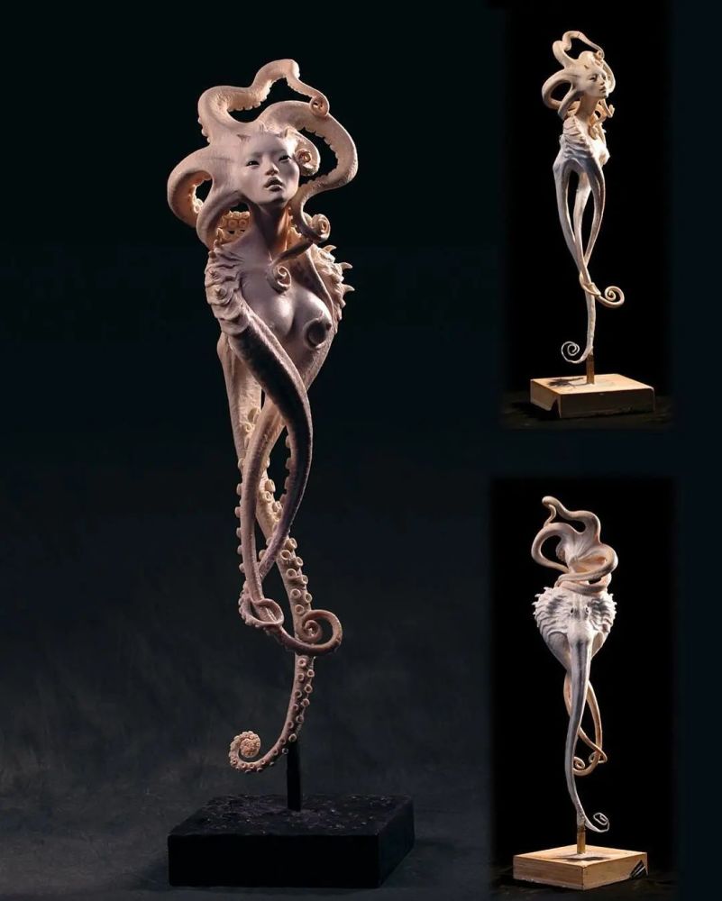 美国的超牛的雕塑家forest rogers