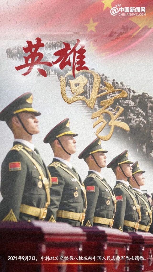 今天,以最高礼仪接英雄回家!