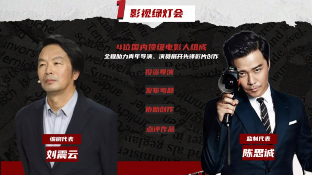 开拍吧电影综艺来袭导演们对决刘震云陈凯歌舒淇坐镇