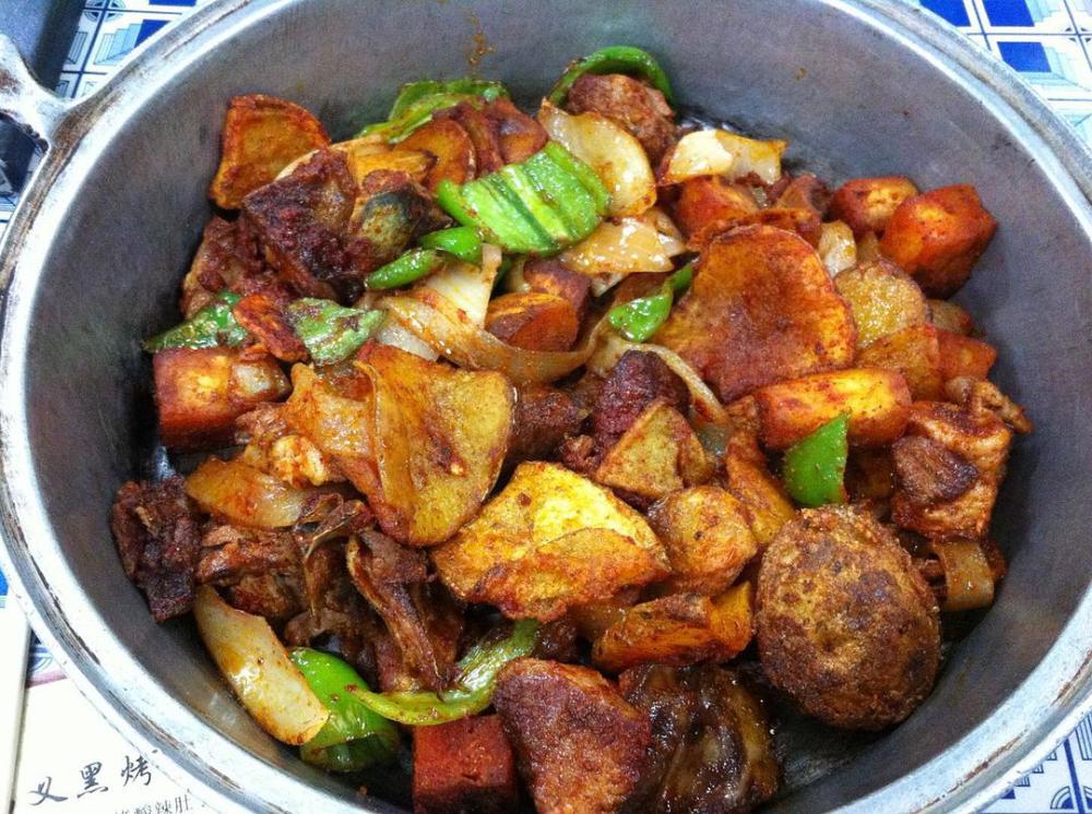 炕锅羊肉