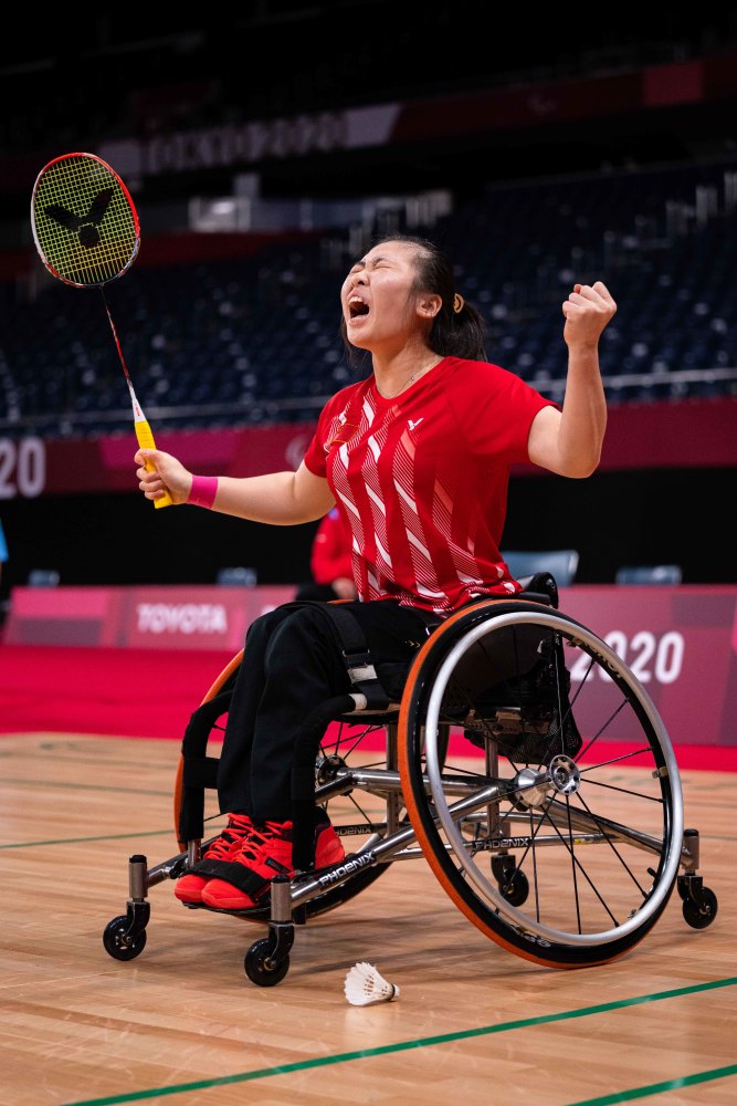 东京残奥会羽毛球女子单打赛况