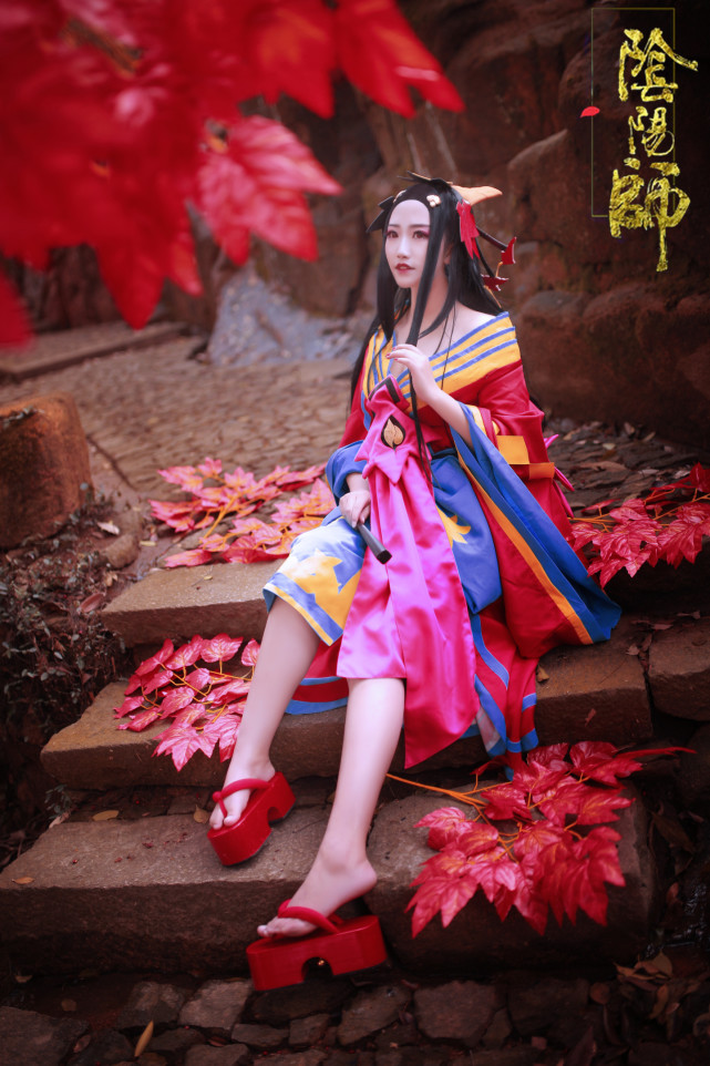 阴阳师 樱花妖未觉醒cosplay