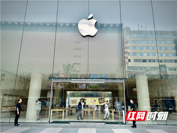 湖南首家applestore落址长沙国金中心9月4日正式开业