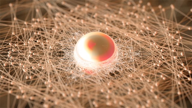 黄金纳米粒子"站到"石墨烯片边缘也会害怕到发抖