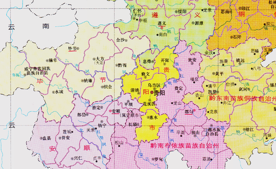 貴州省的區劃調整6個地級市之一畢節市為何有10個區縣