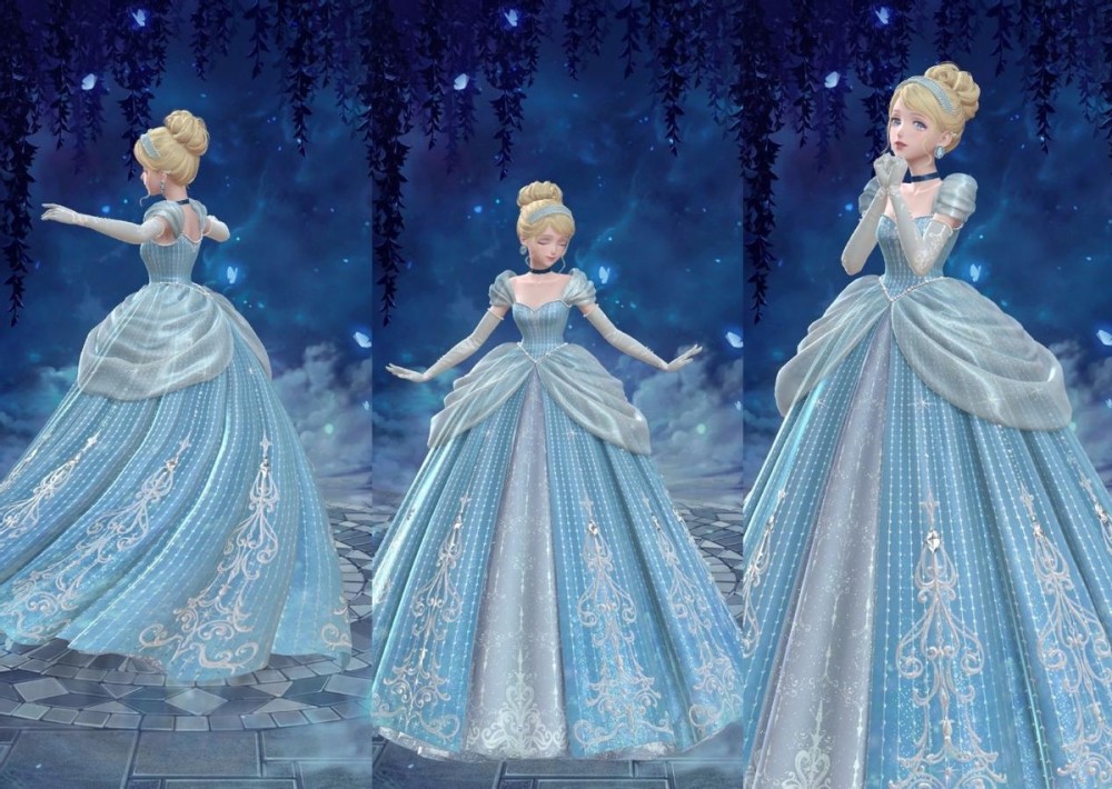 这次驾到的是《美女与野兽》贝儿公主与《灰姑娘》仙蒂瑞拉,在官宣